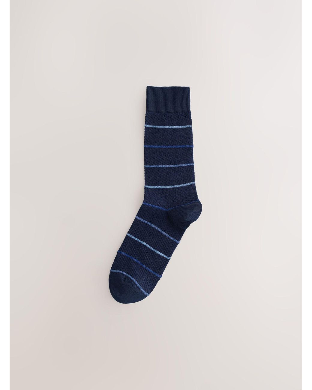Next Blues Pattern Smart Socks 5 Pack for men