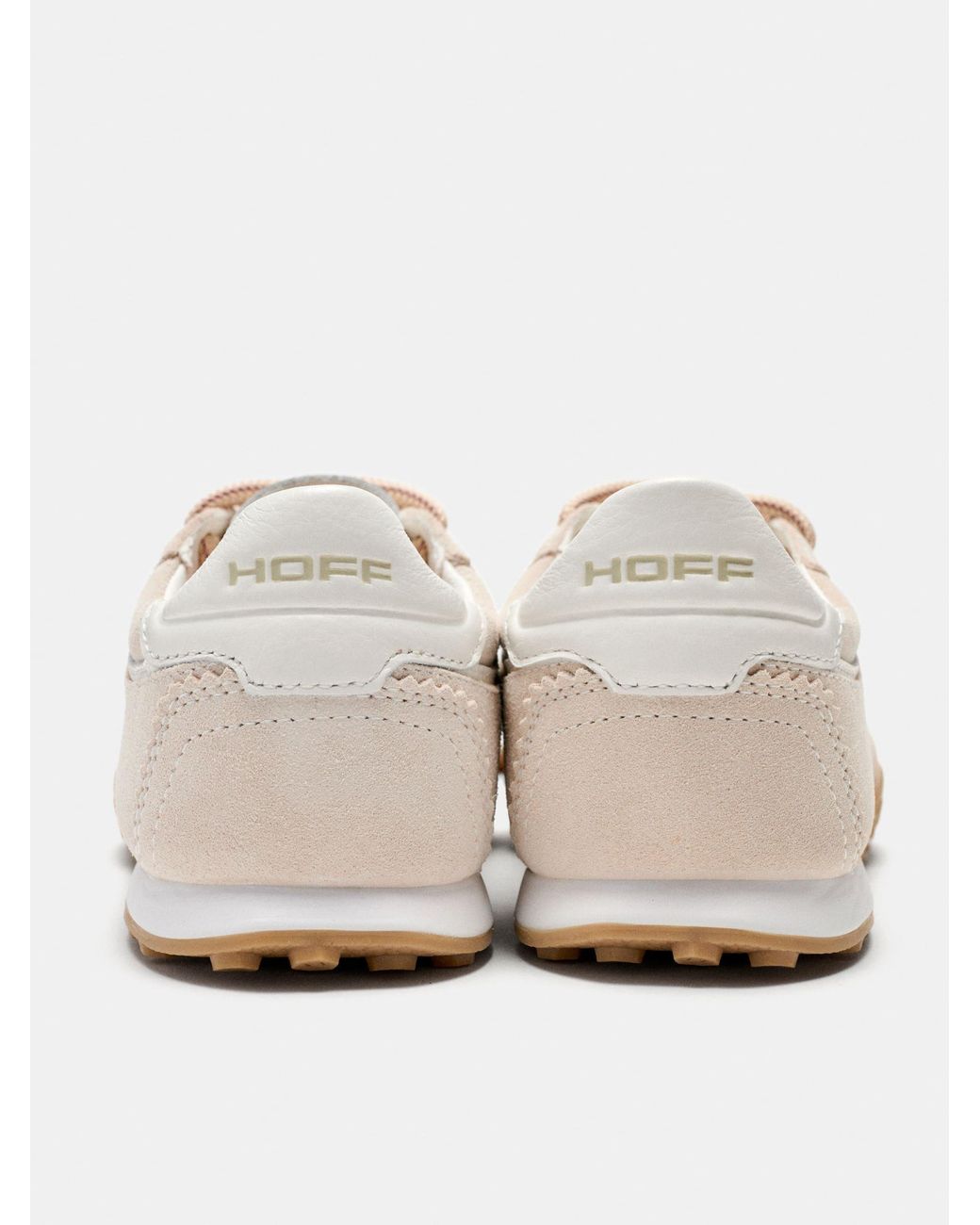 HOFF White Bridge Full Leather Trainers