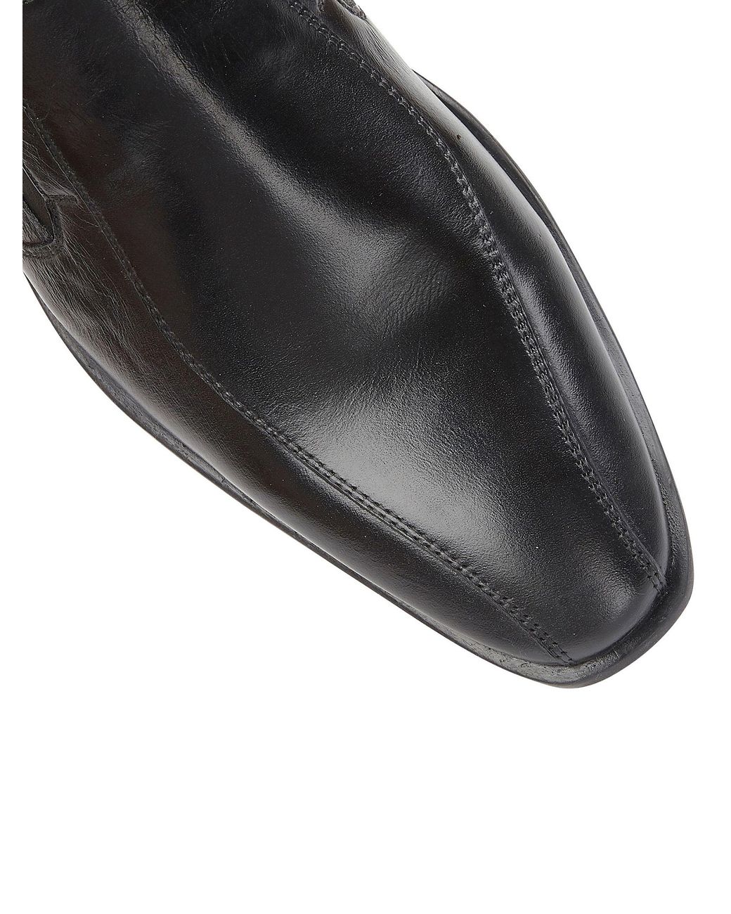 Lotus White Leather Loafers for men