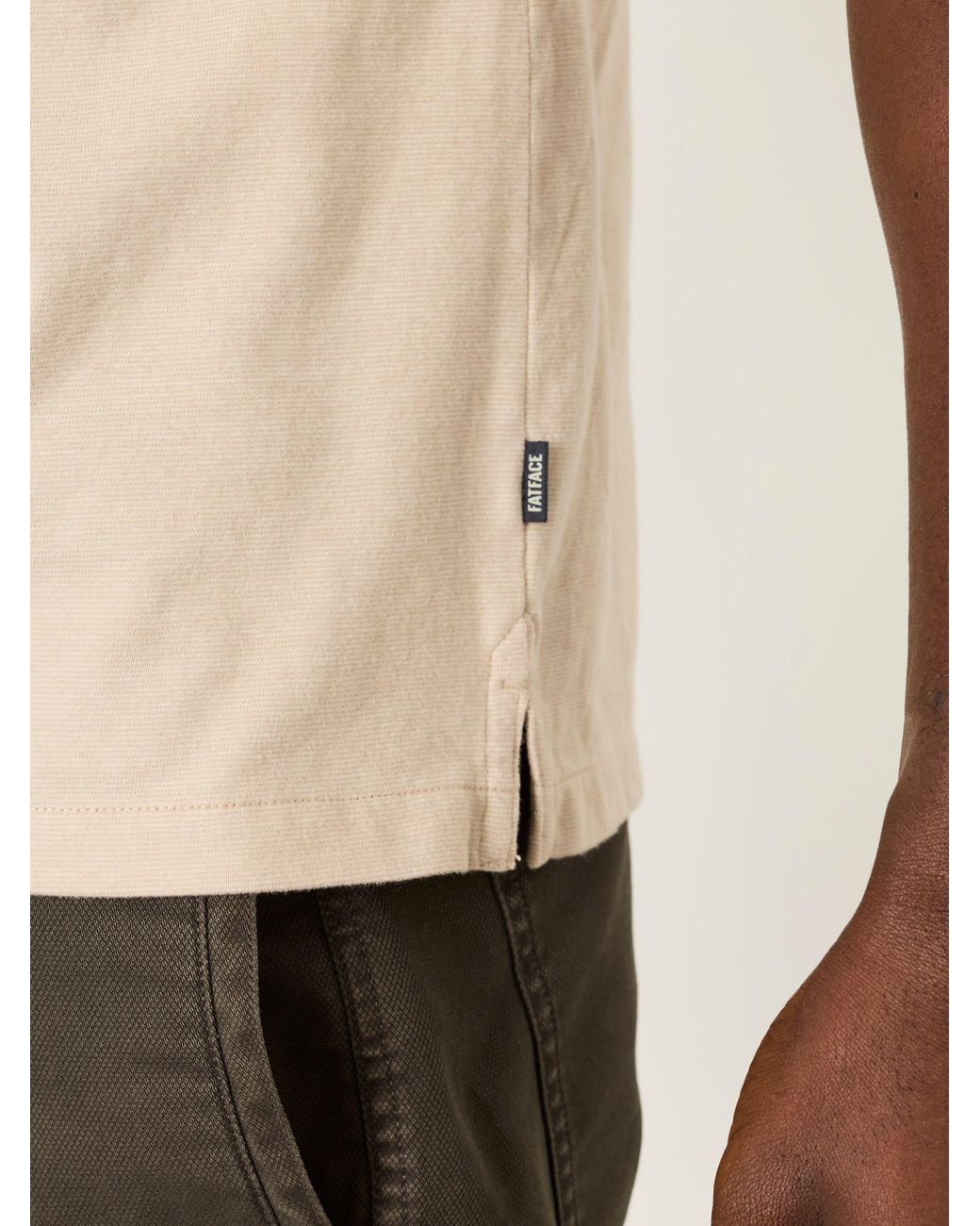 FatFace Natural Elm Polo Shirt for men