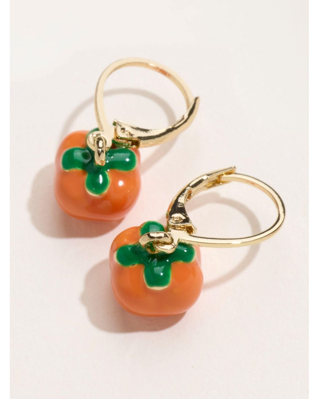 FatFace White Fatface Tone Halloween Pumpkin Drop Earrings
