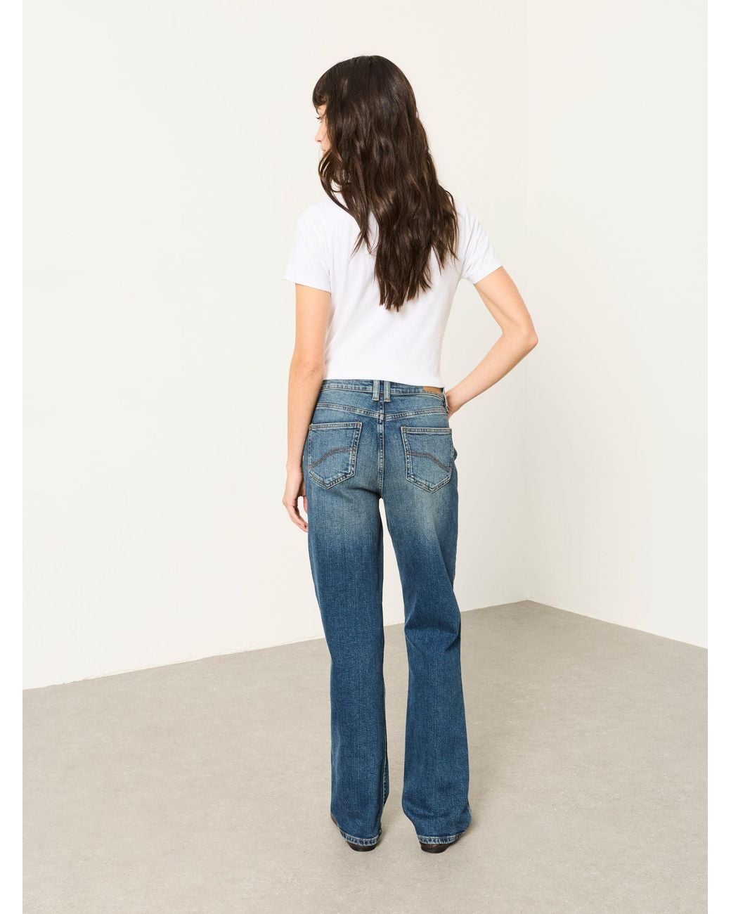 FatFace Blue Filby Relaxed Straight Jeans