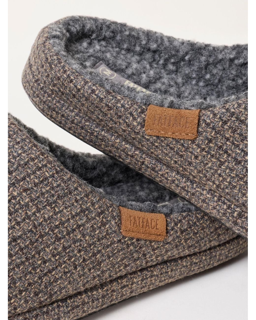 FatFace Brown Fatface Jamieson Mule Slipper for men
