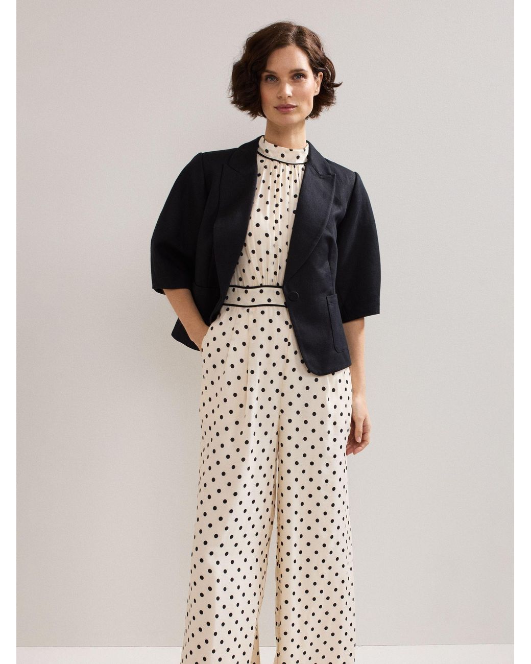Phase Eight White Marilee Jumpsuit