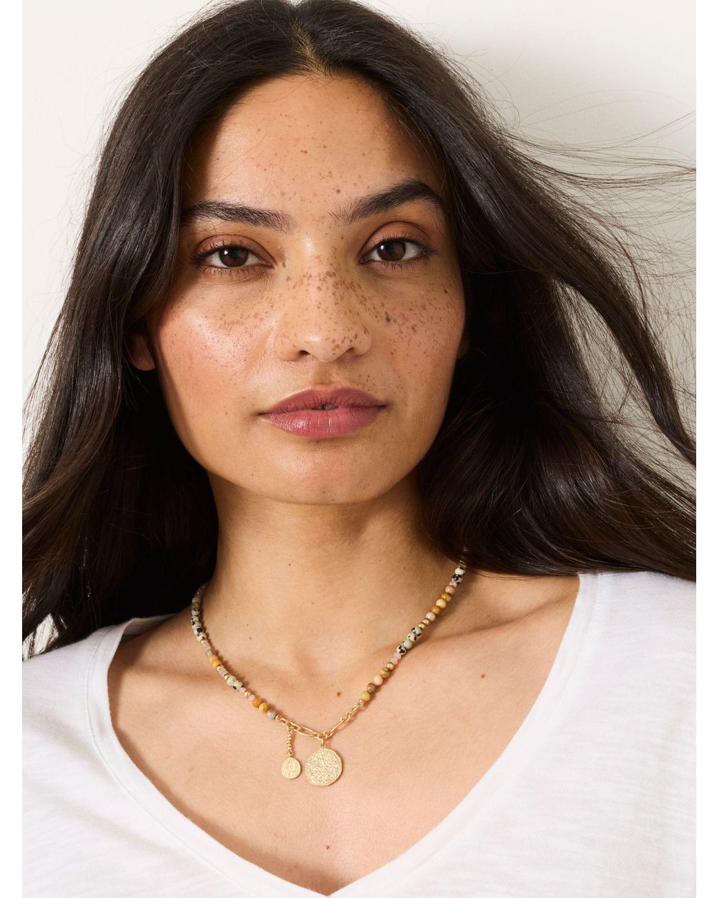 FatFace Natural Fatface Tallisman Necklace