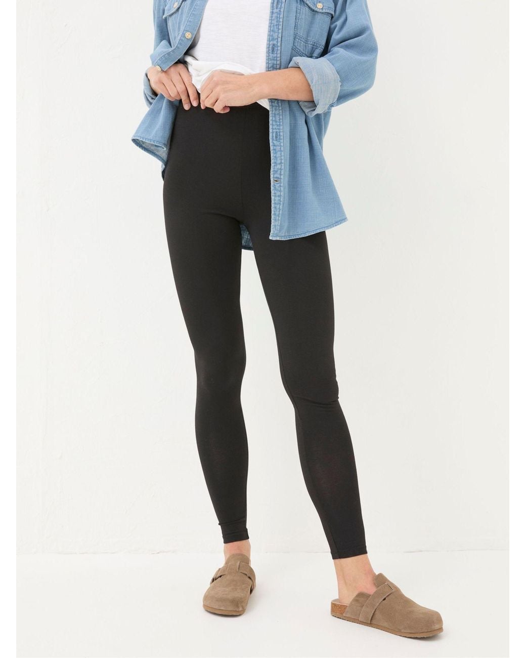 FatFace Blue Meribel Full Length Leggings