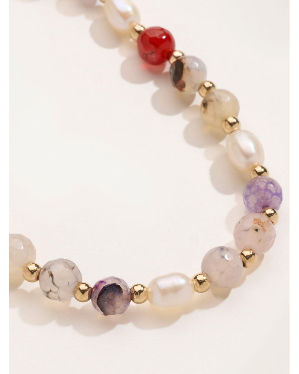 FatFace Natural Adjustable Bracelet