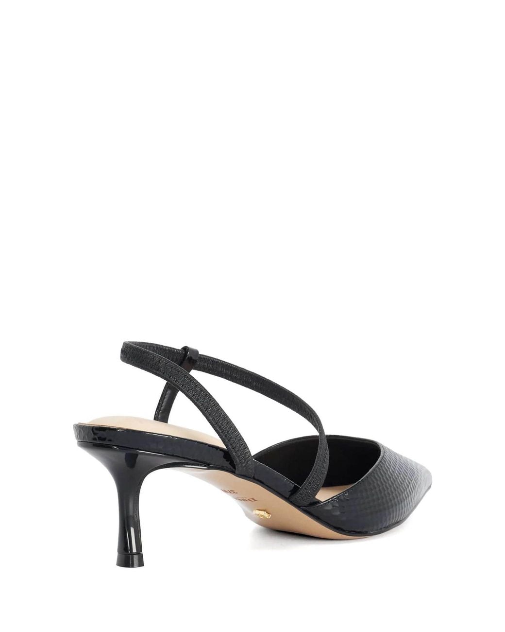 Dune White Charming Lederpumps