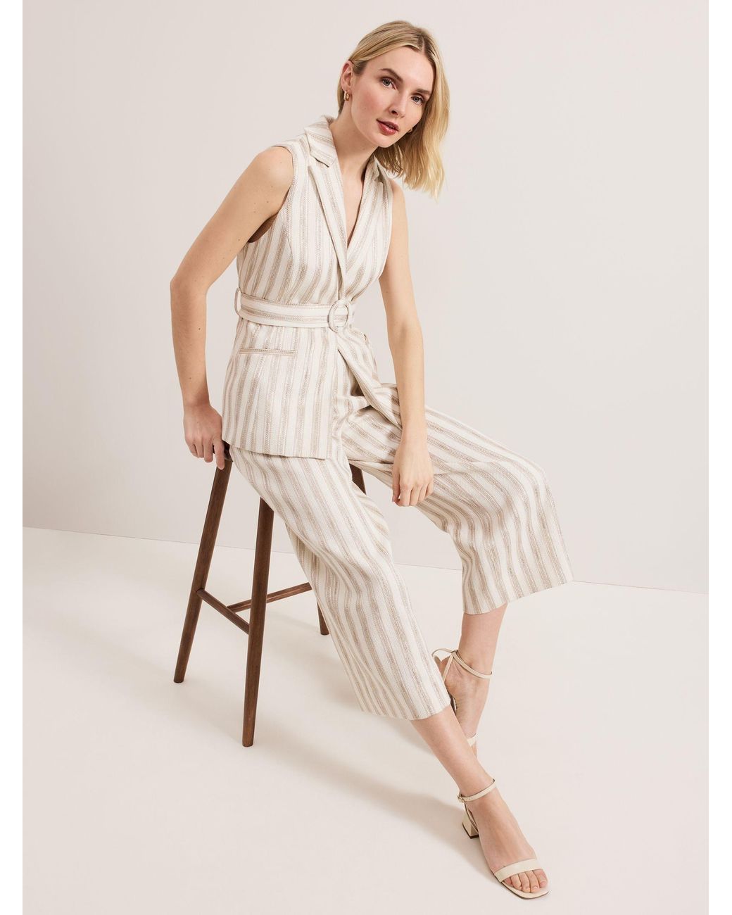 Phase Eight Natural Tabitha Waistcoat