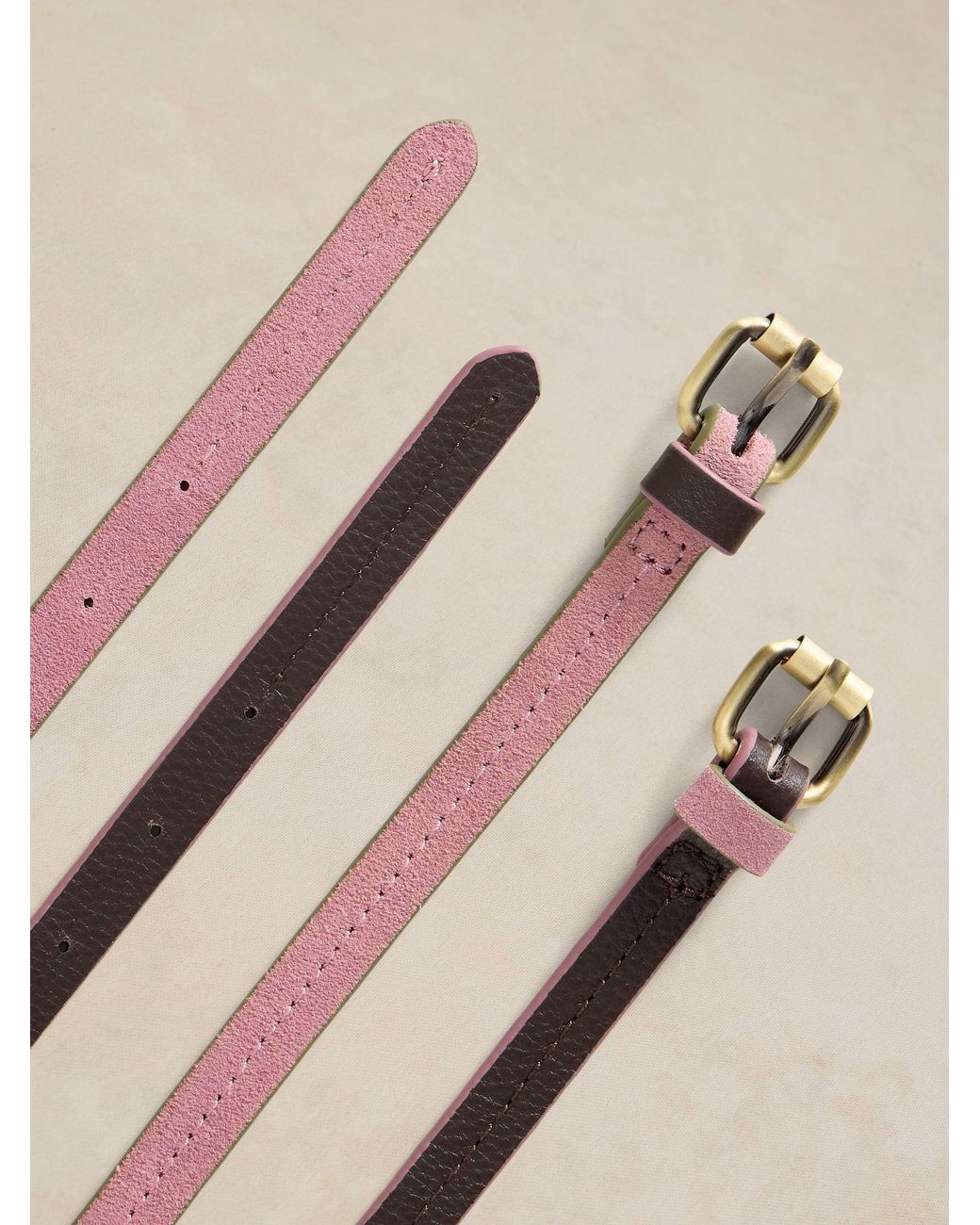 White Stuff Natural Belts 2 Pack
