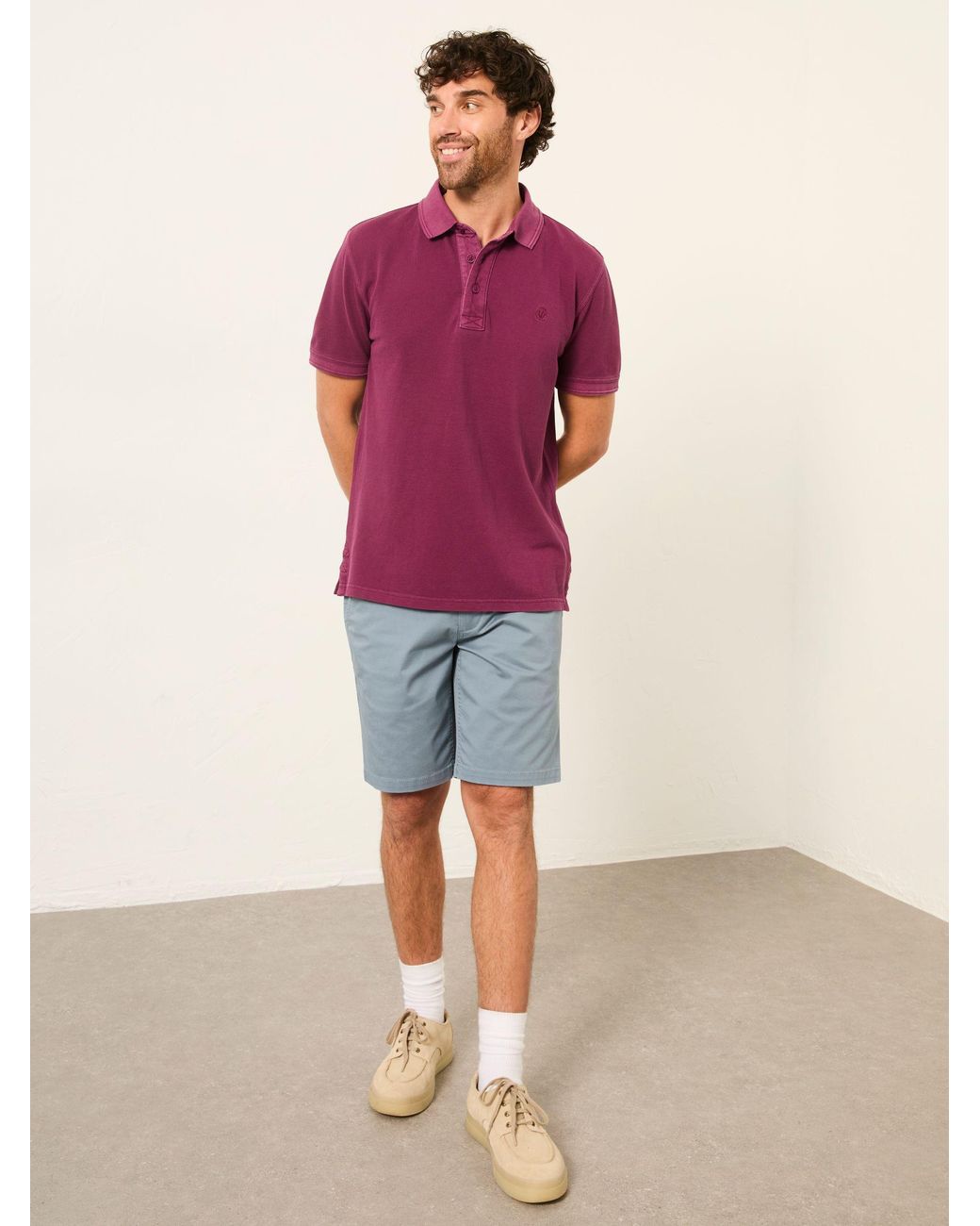 FatFace Blue Mawes Chino Shorts for men