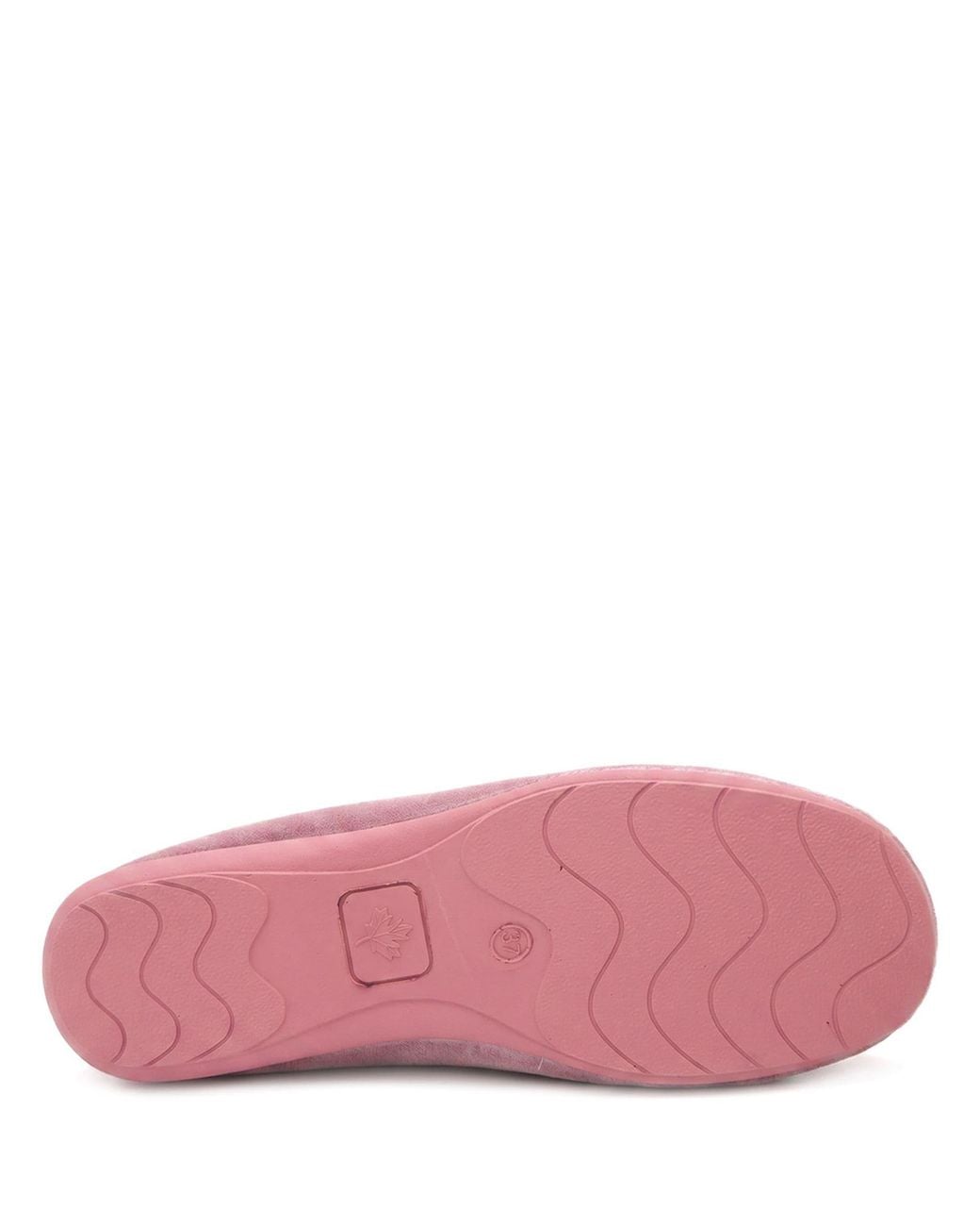 Jones Bootmaker Pink Erika Pom Pom Slippers