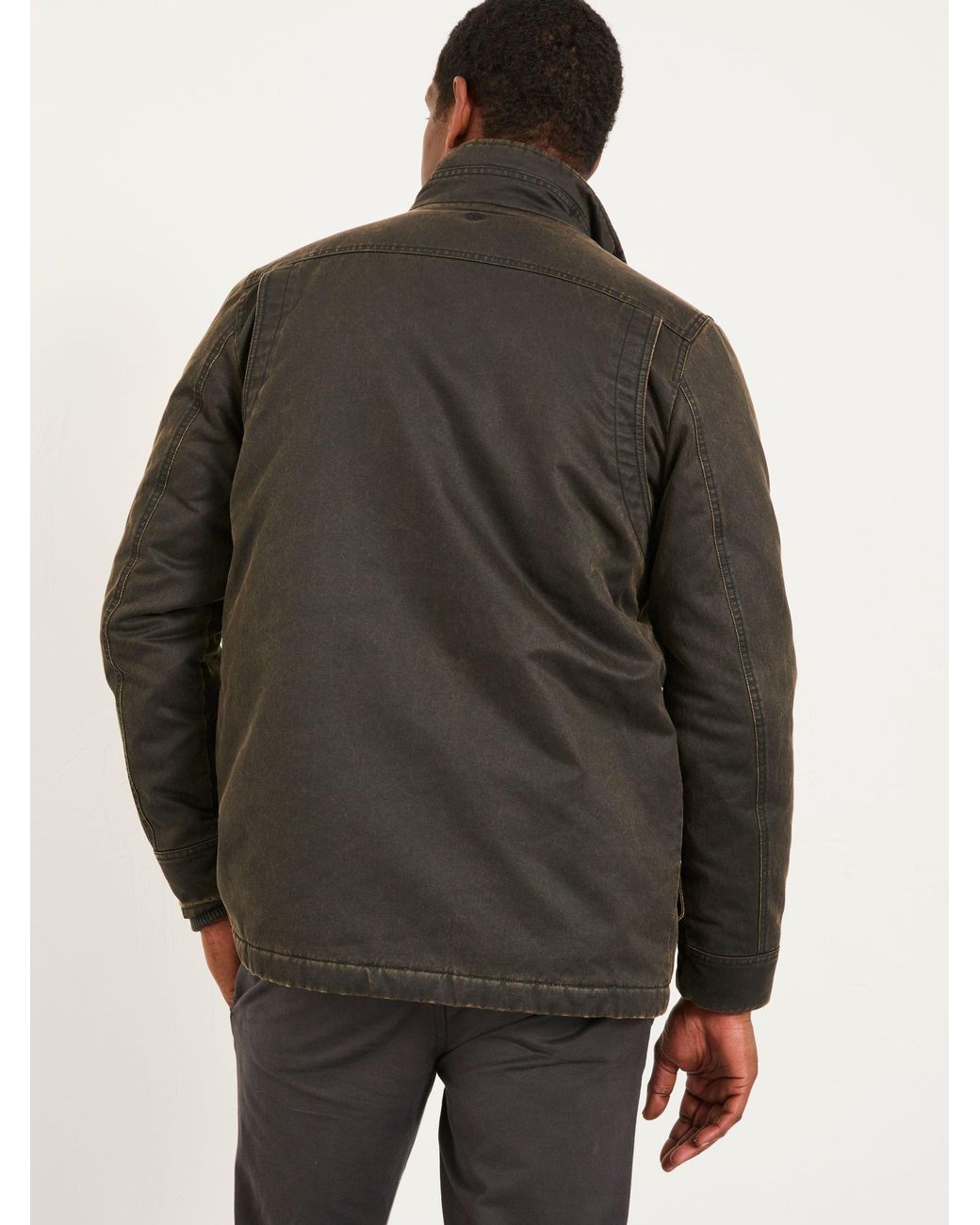 FatFace Gray Broadsands Field Jacket for men