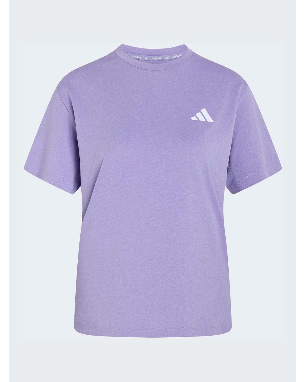 Adidas Purple Run Essentials T-Shirt
