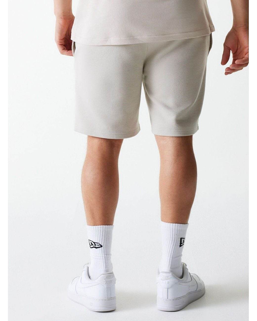 KTZ Gray Mid Shorts for men