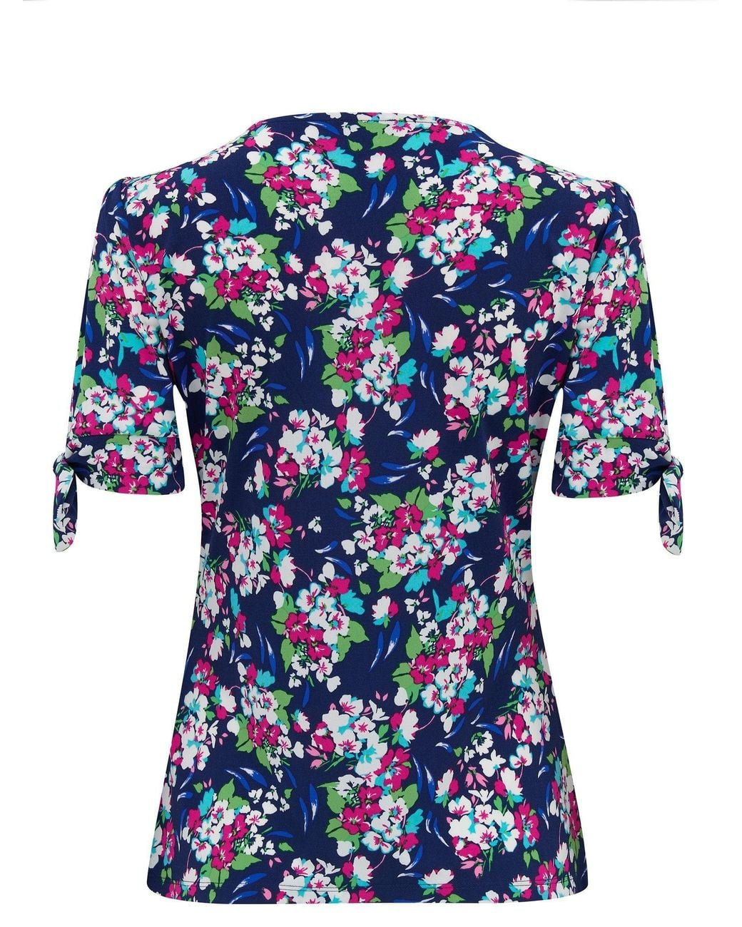 Pour Moi Blue Bella V-Neck Blouse