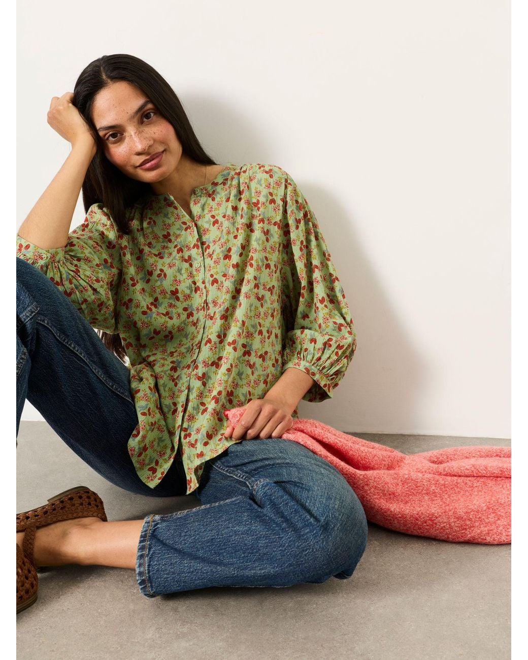 FatFace Multicolor Ellen Blouse