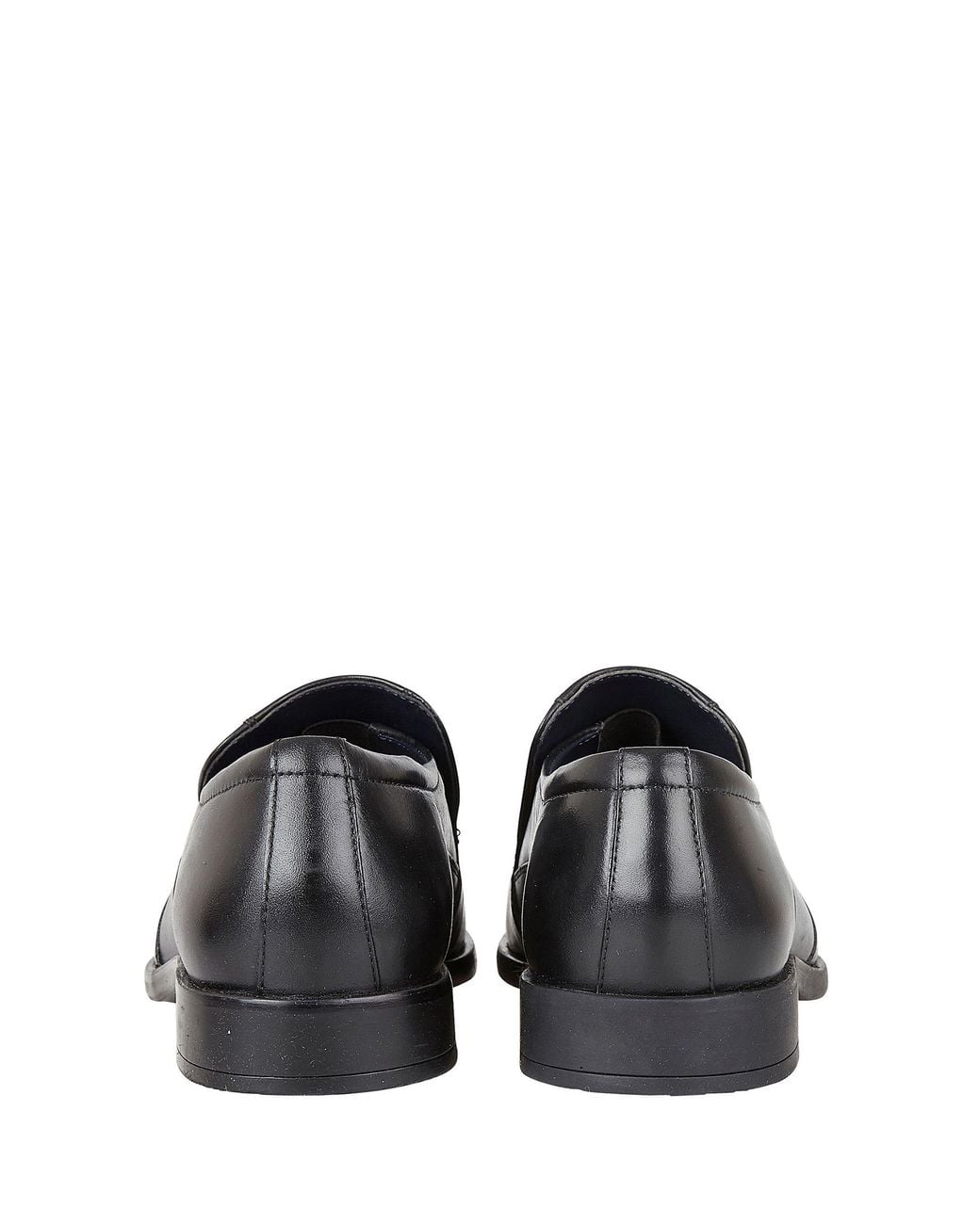 Lotus White Leather Loafers for men