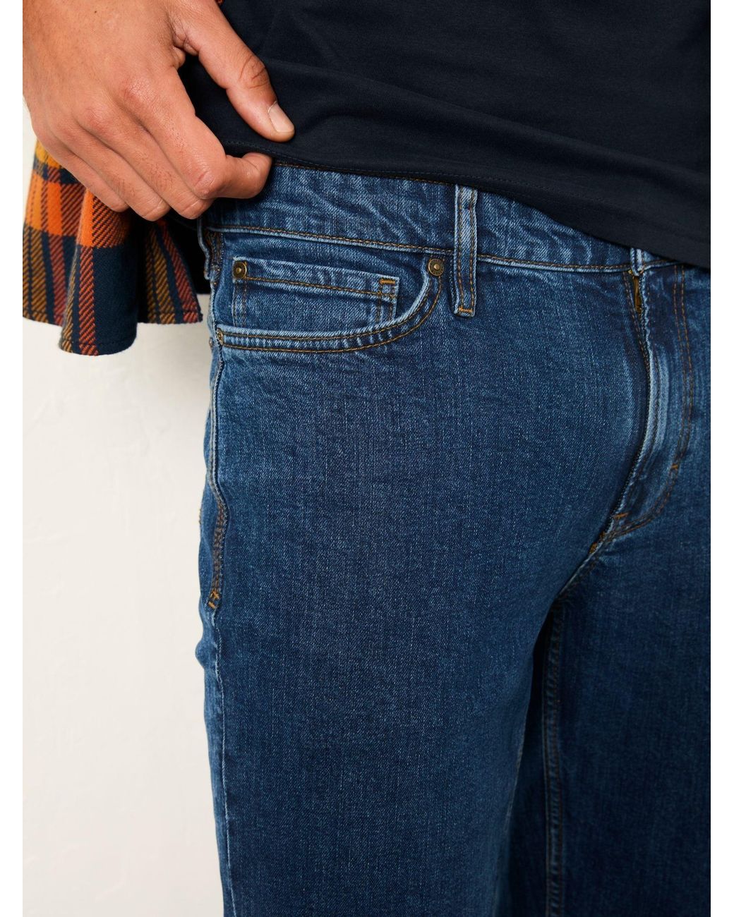 FatFace Blue Slim Fit Jeans for men