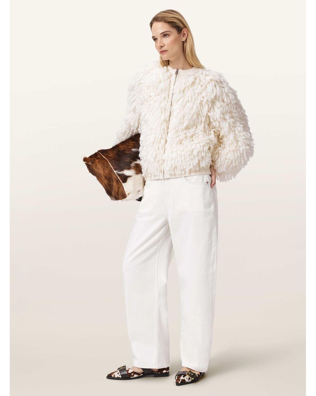 AllSaints Natural Allsaints Elias Jacket