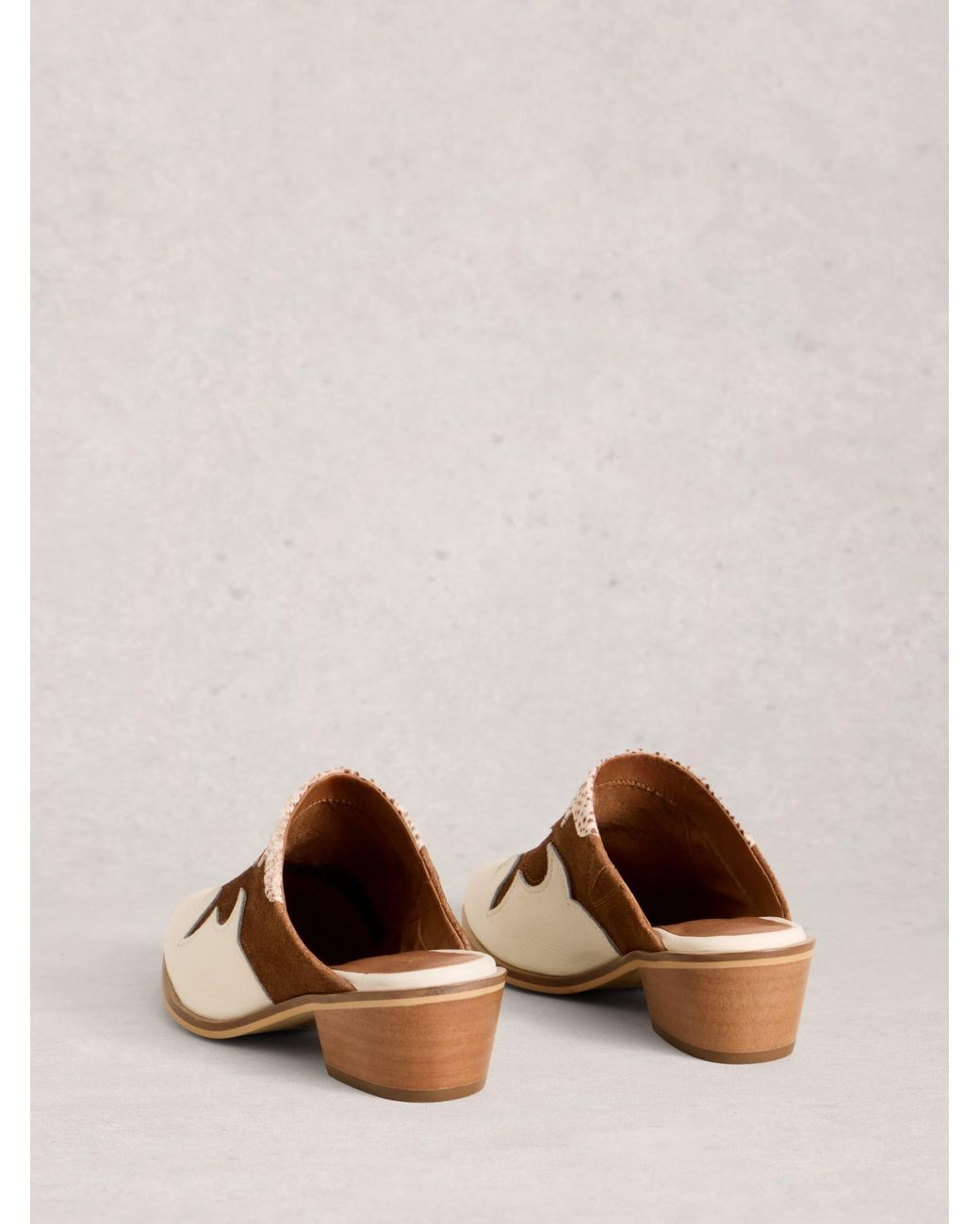 White Stuff Natural Western Mules