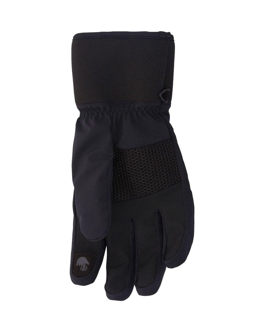 CMP Black Premium Fleece Lined Waterproof Ski Gloves