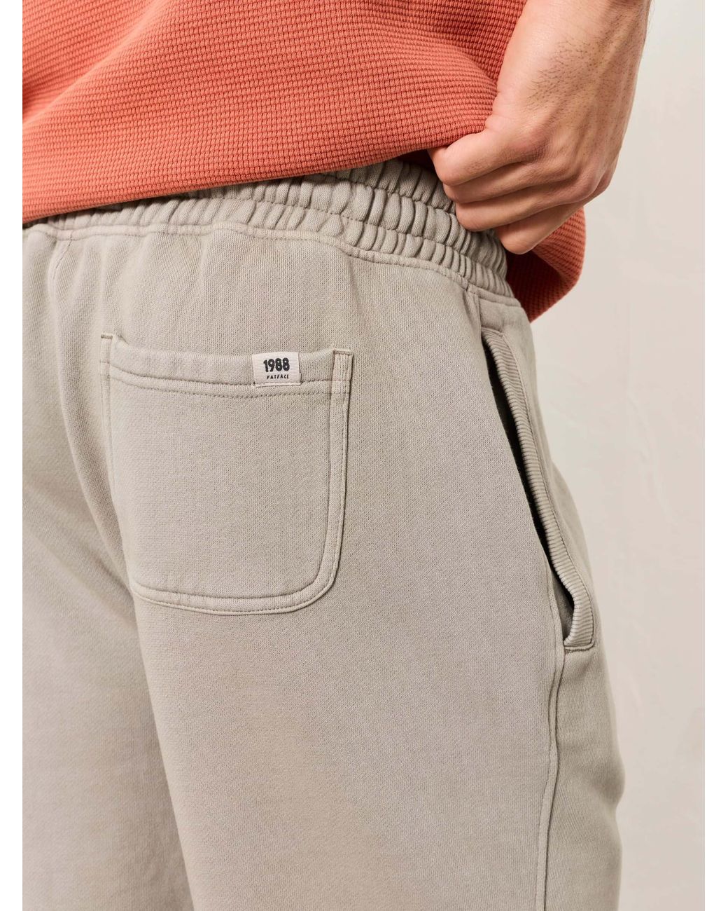 FatFace Gray Brooke Sweat Short for men