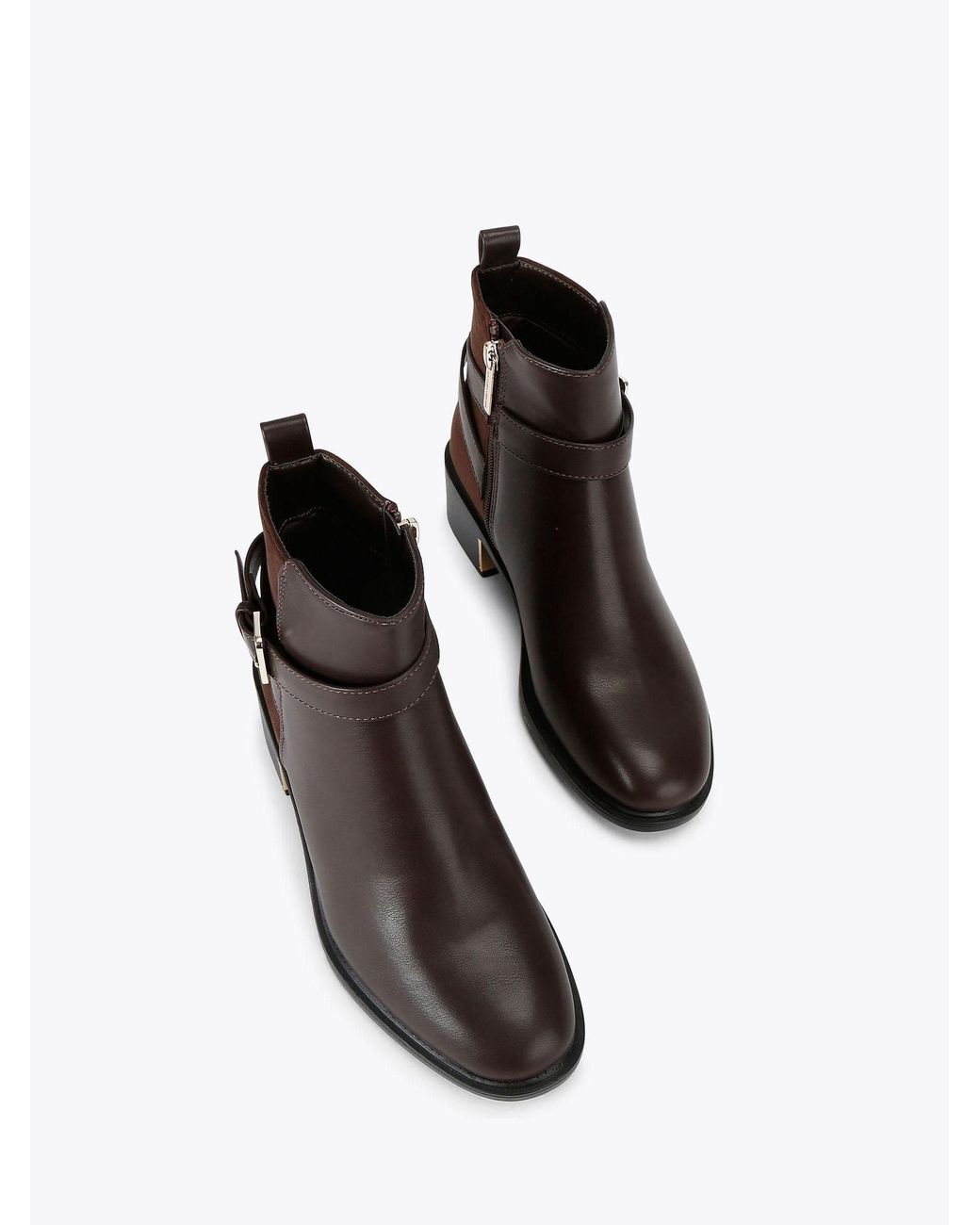 KG by Kurt Geiger Brown Helen Boots