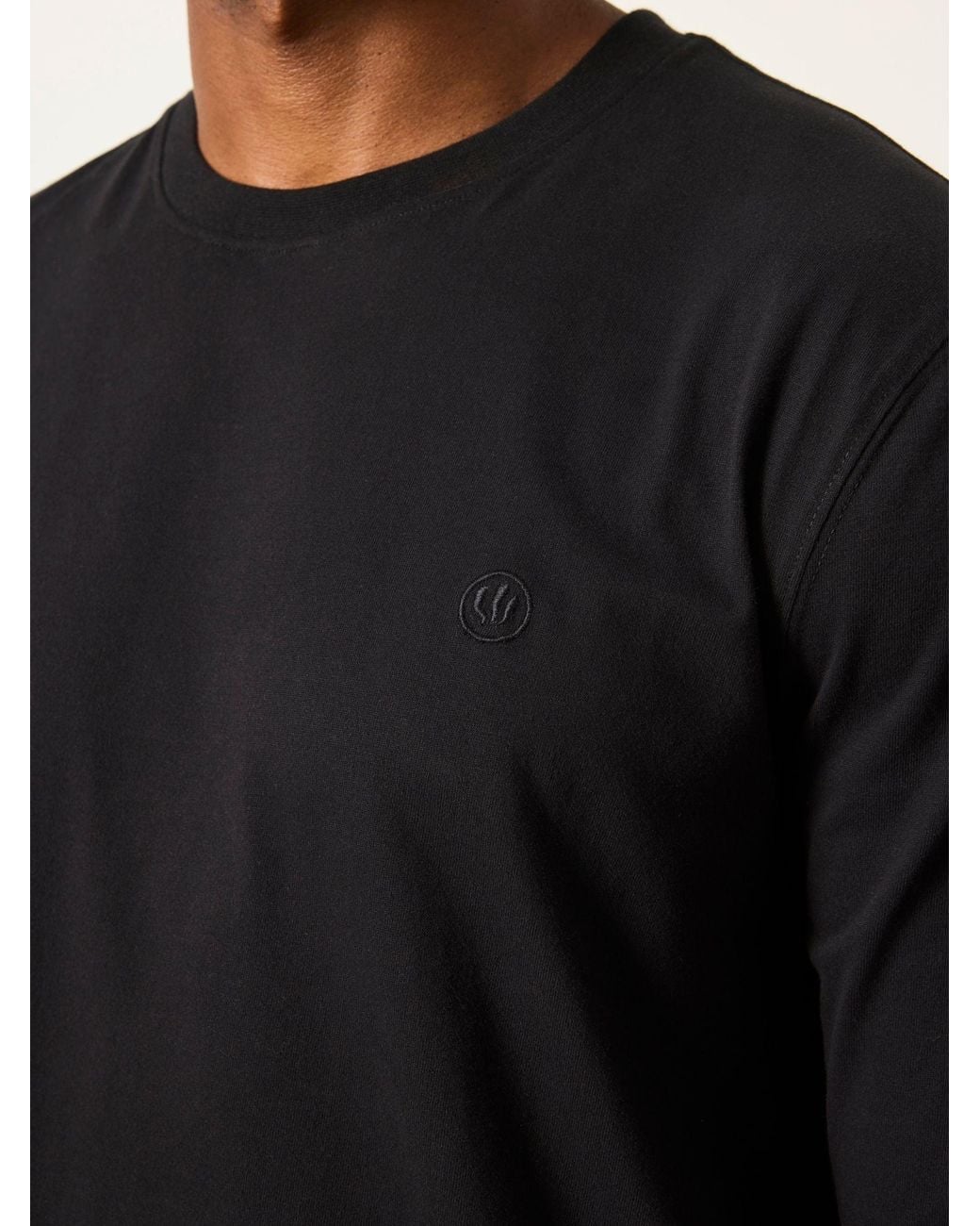 FatFace Green 3 Pack Long Sleeve T-Shirt for men