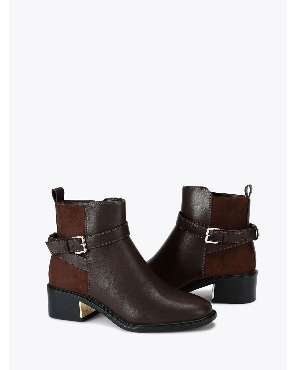 KG by Kurt Geiger Brown Helen Boots
