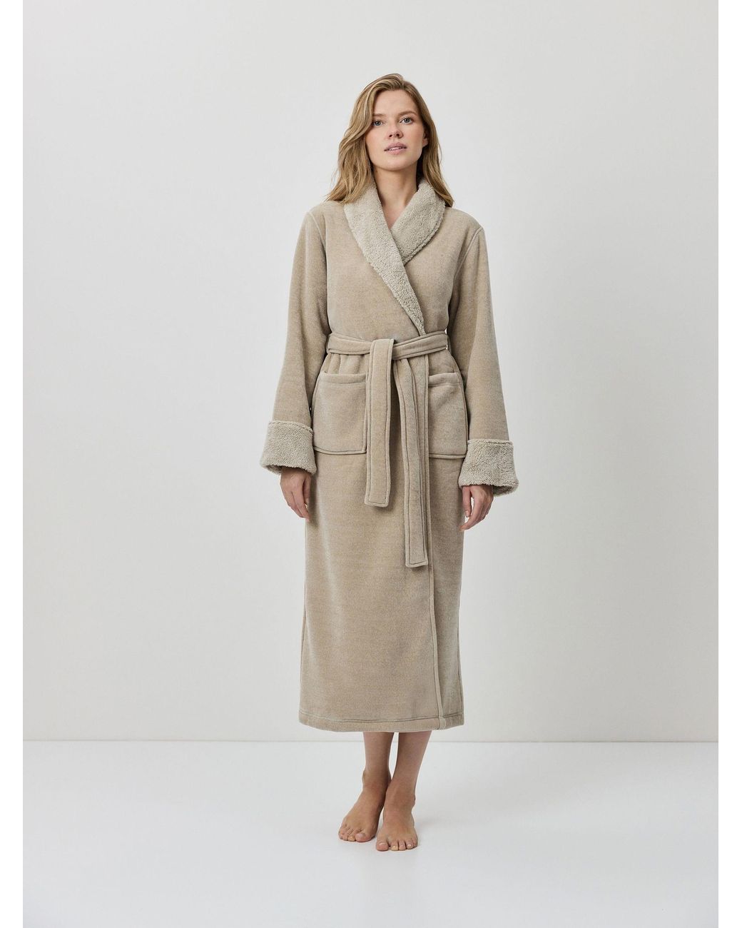 ARUELLE Natural Esme Bathrobe