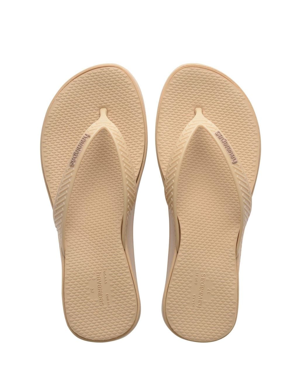 Havaianas Metallic Platform Flip Flops