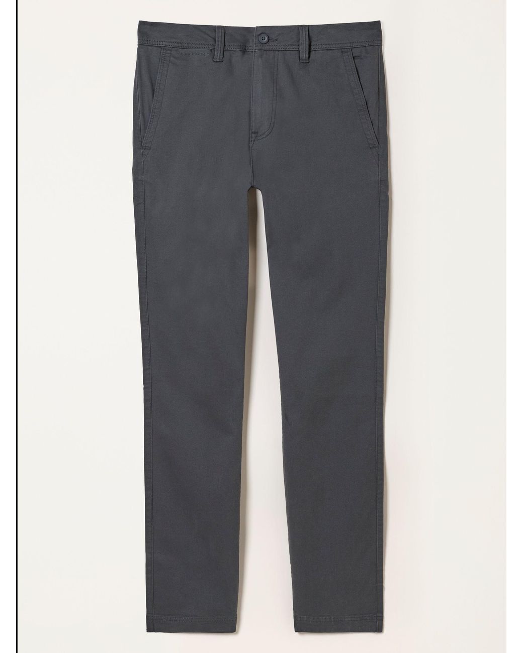 FatFace Gray Carbis Straight Fit Chinos for men