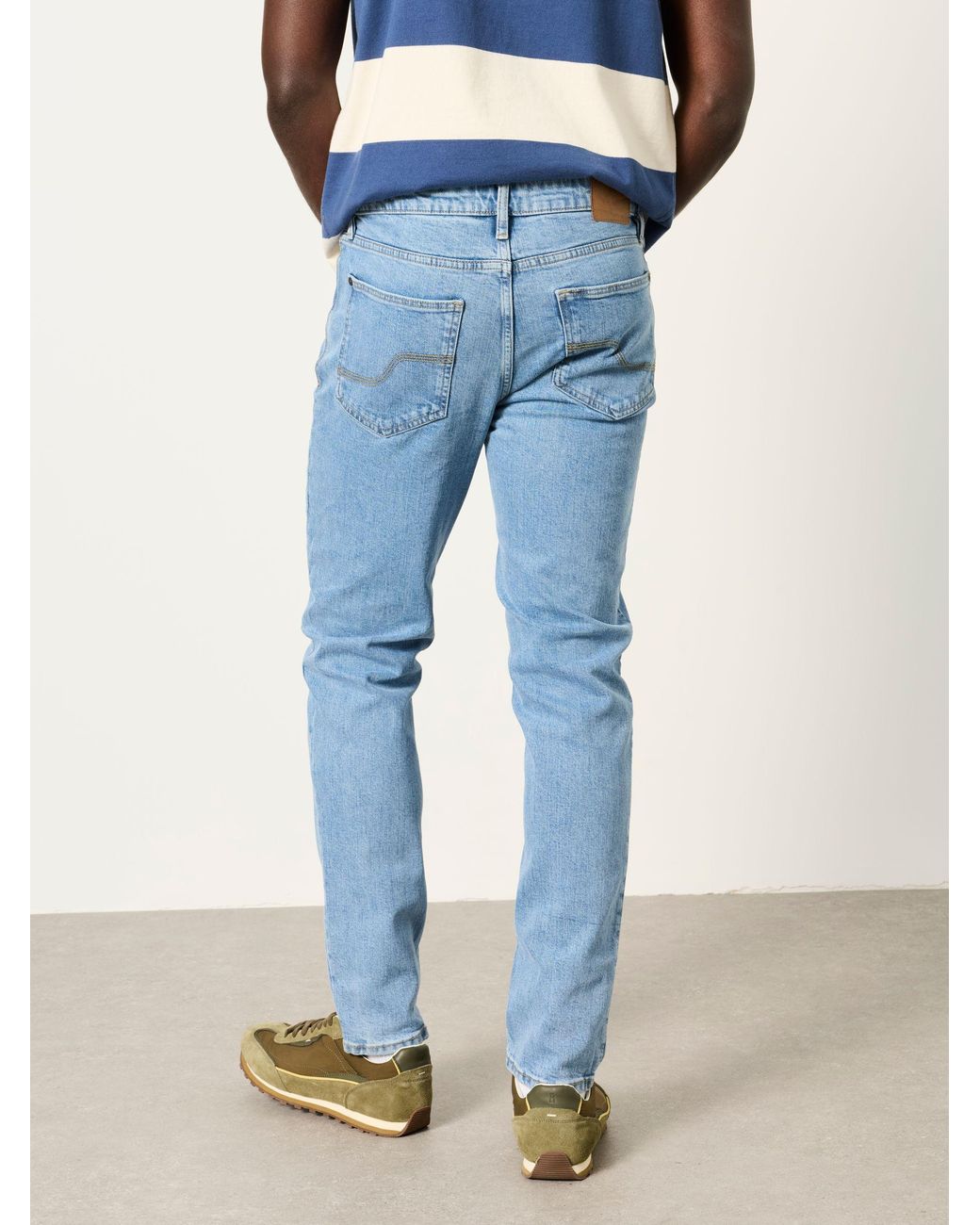 FatFace Blue Slim Fit Jeans for men