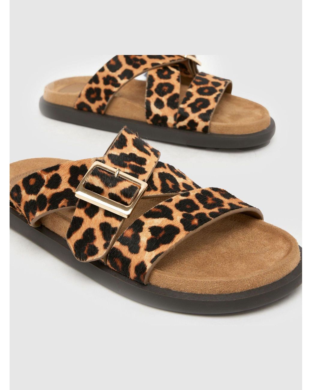 Schuh Brown Tear Leather Footbed