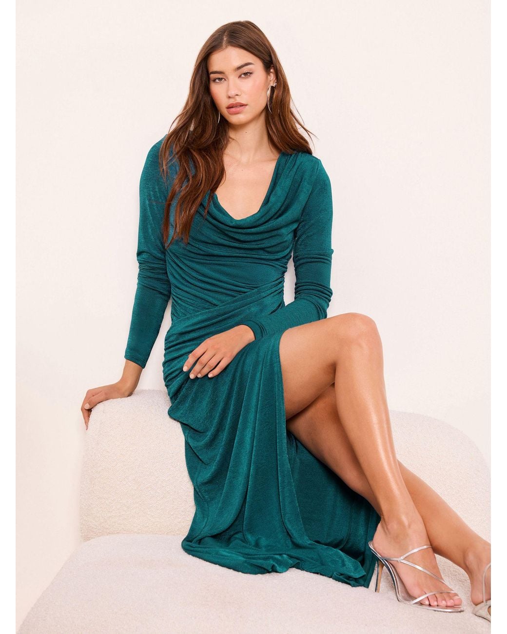 Lipsy Cowl Neck Knitted Dress Buy Lipsy Beige Petite Cable Cowl Knitted  Jumper Dress From Next
