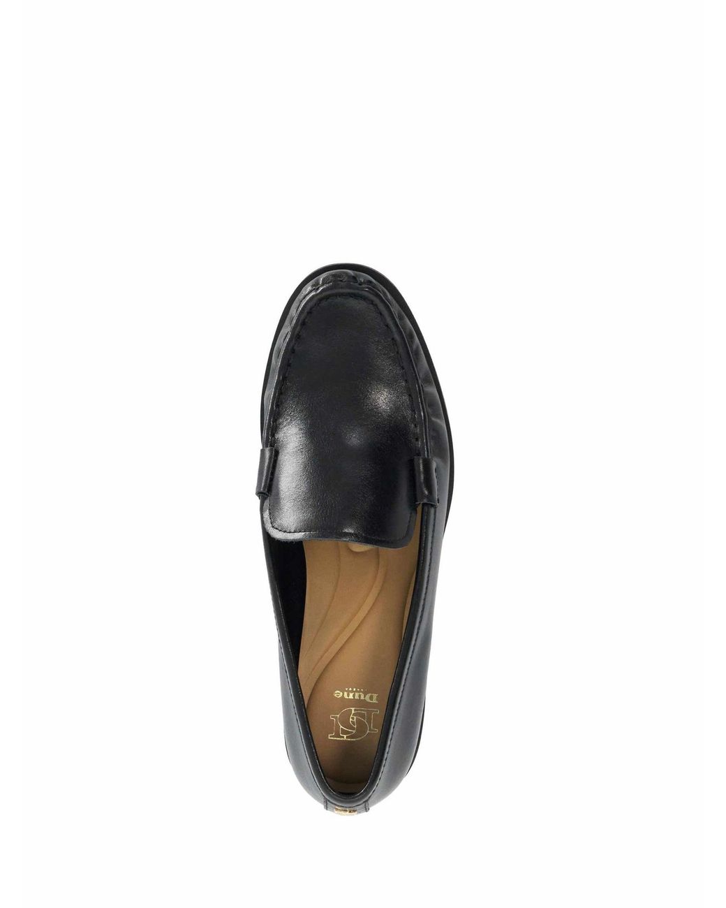 Dune Black Grates Loafers