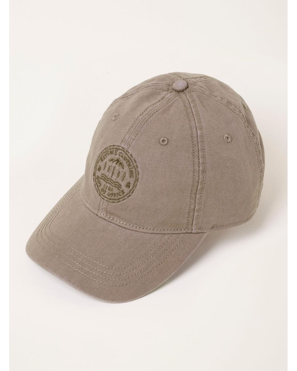 FatFace Natural Fatface Embroidered Baseball Cap for men