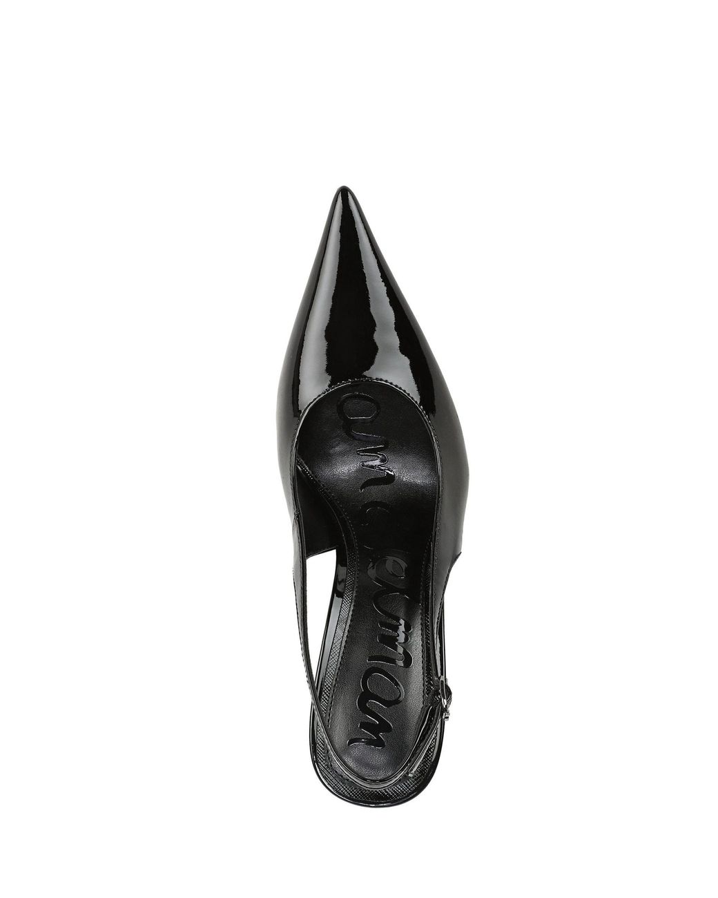 Sam Edelman Black Tegan Regular Fit Slingbacks