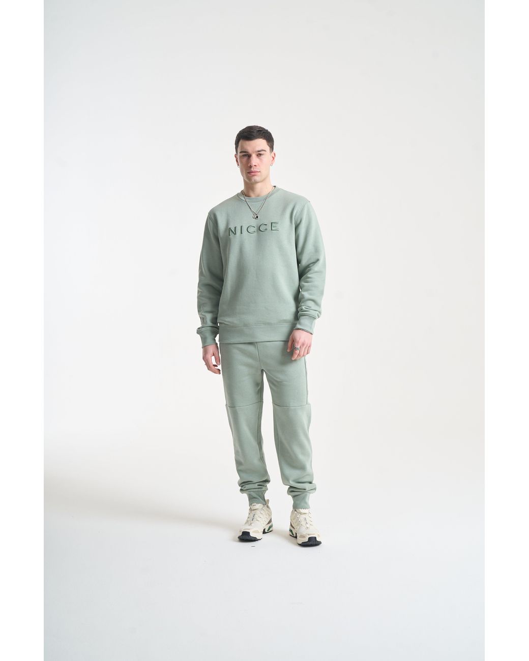 Nicce London Green Mercury Sweatshirt for men