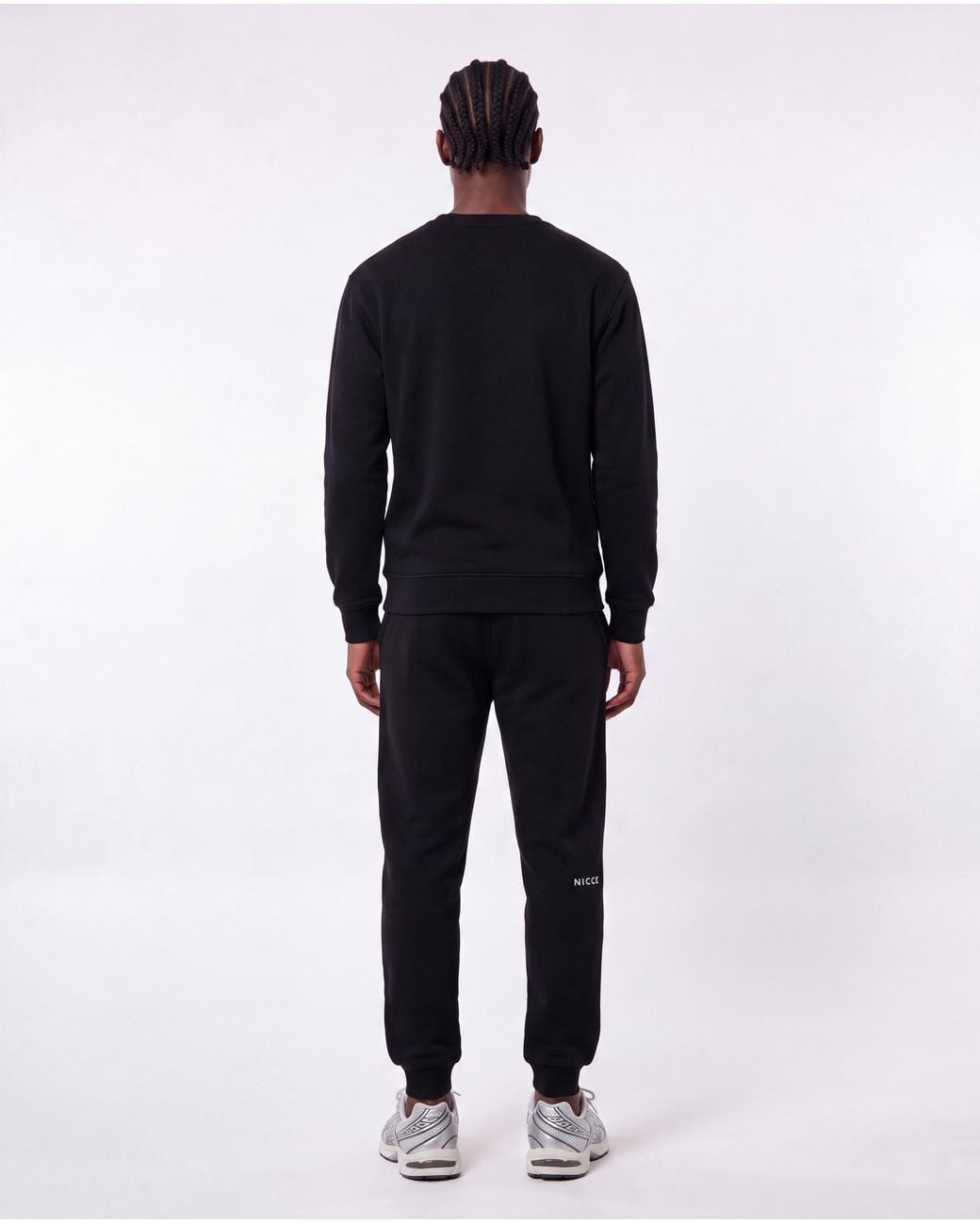 Nicce London Black Lormi Sweatshirt for men