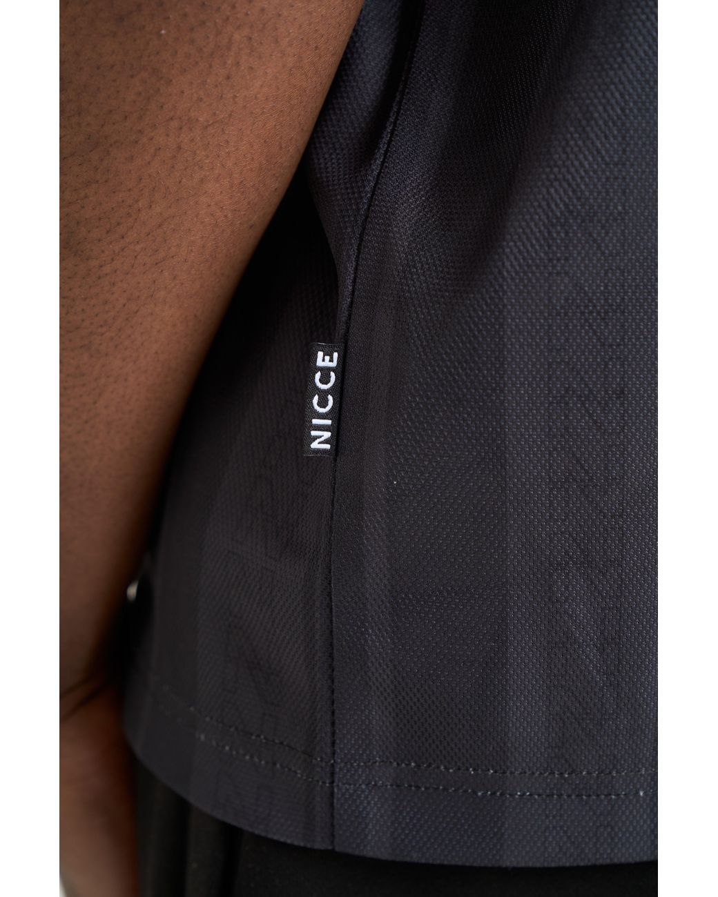 Nicce London Black Legend Football Shirt for men