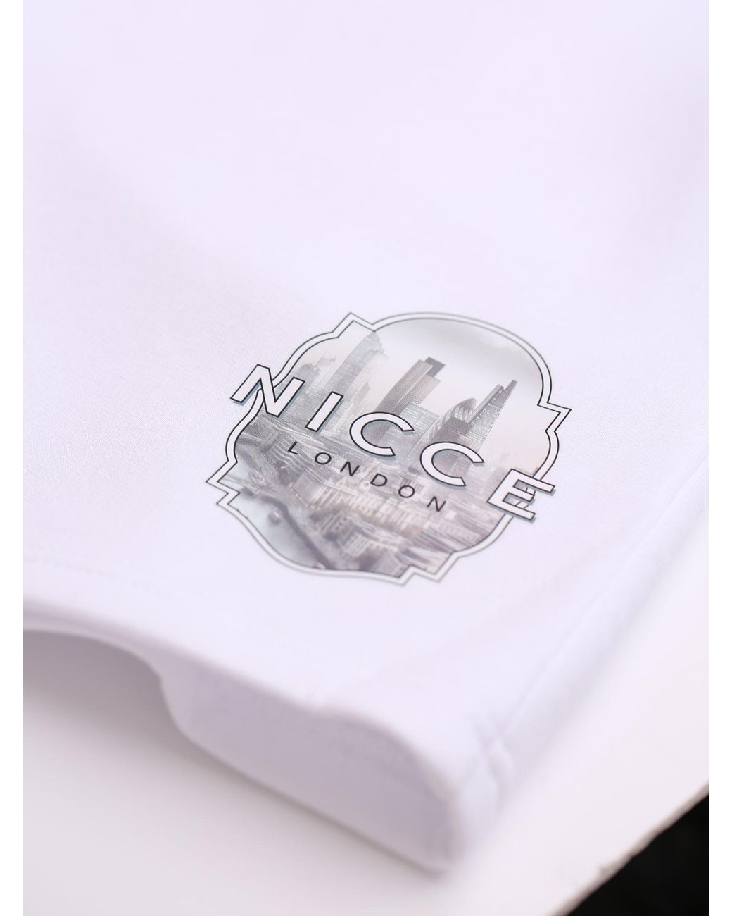 Nicce London Gray Vista Shorts for men