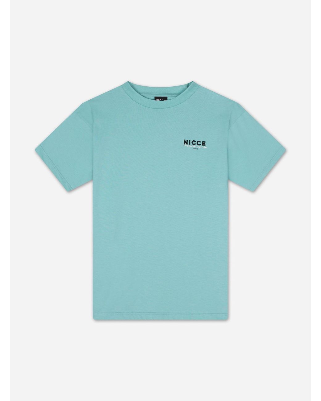 Nicce London Blue Meridian T-Shirt for men