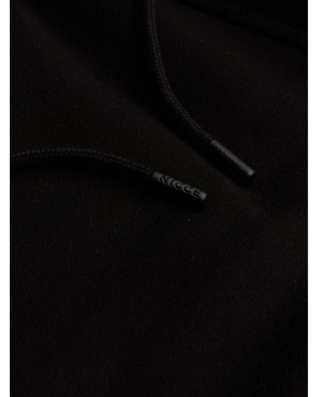 Nicce London Black Avensi Shorts for men