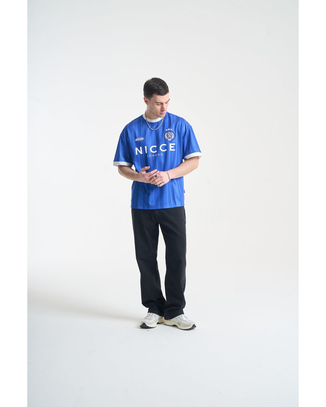 Nicce London Blue Legend Football Shirt for men