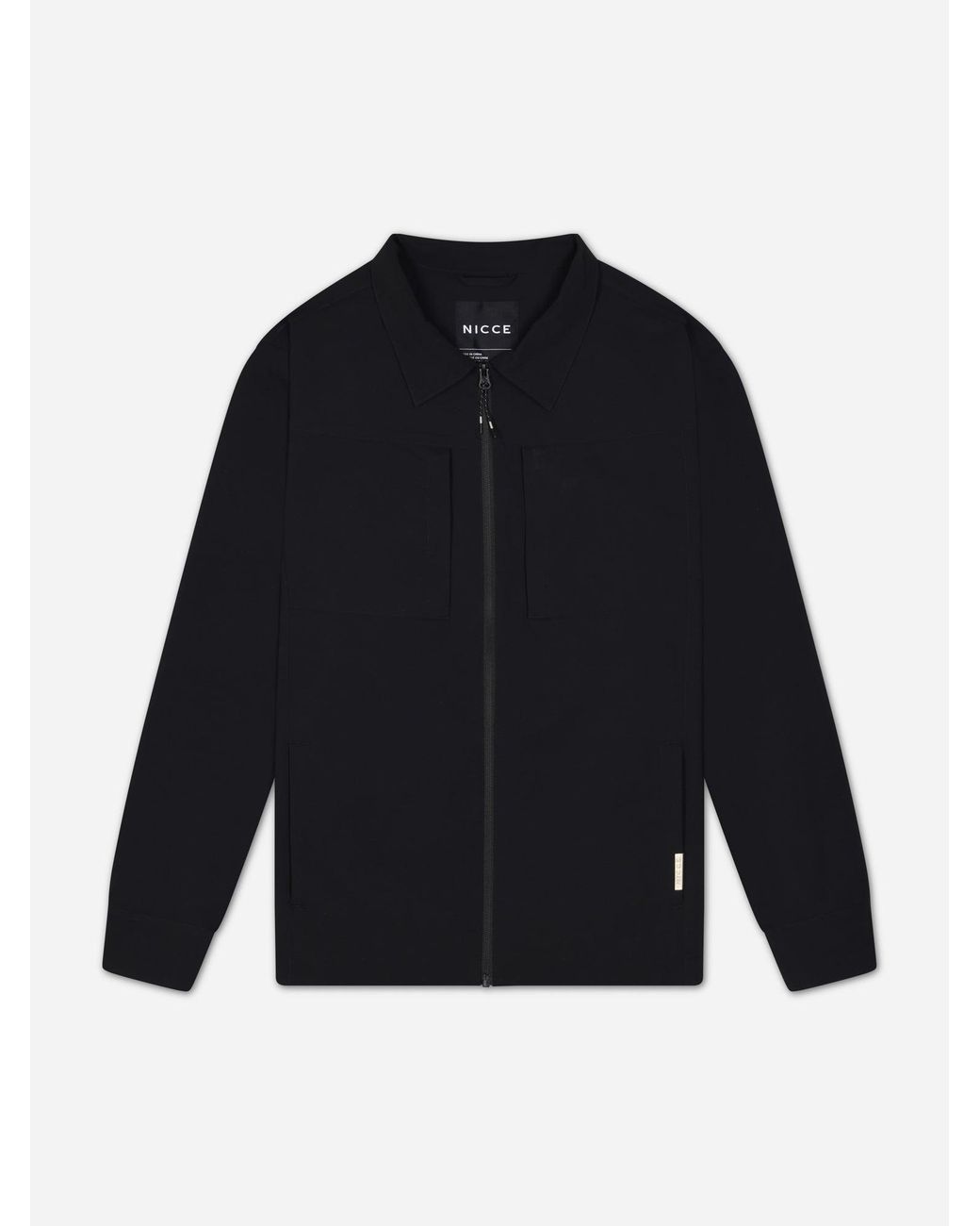 Nicce London Blue Odyssey Shacket for men