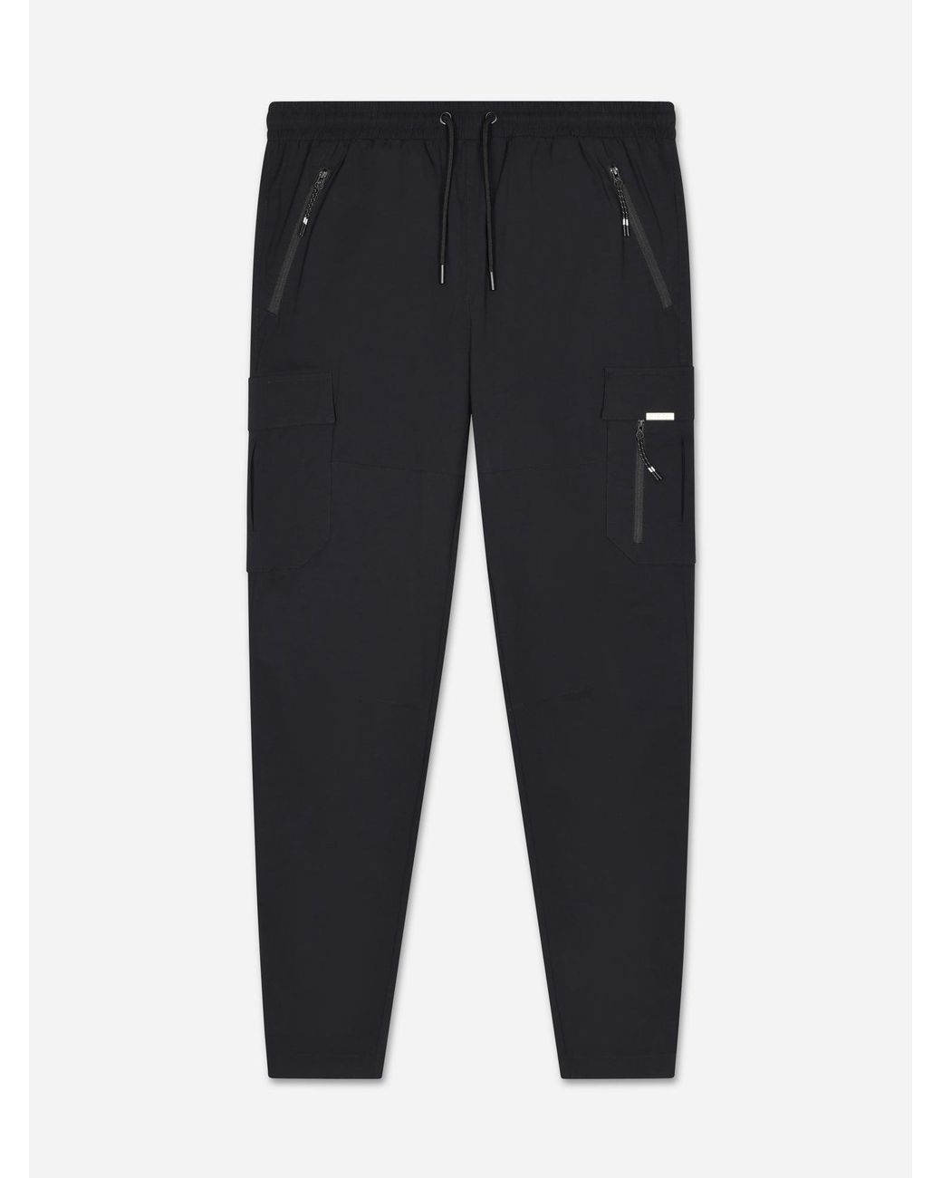 Nicce London White Odyssey Cargo Pants for men