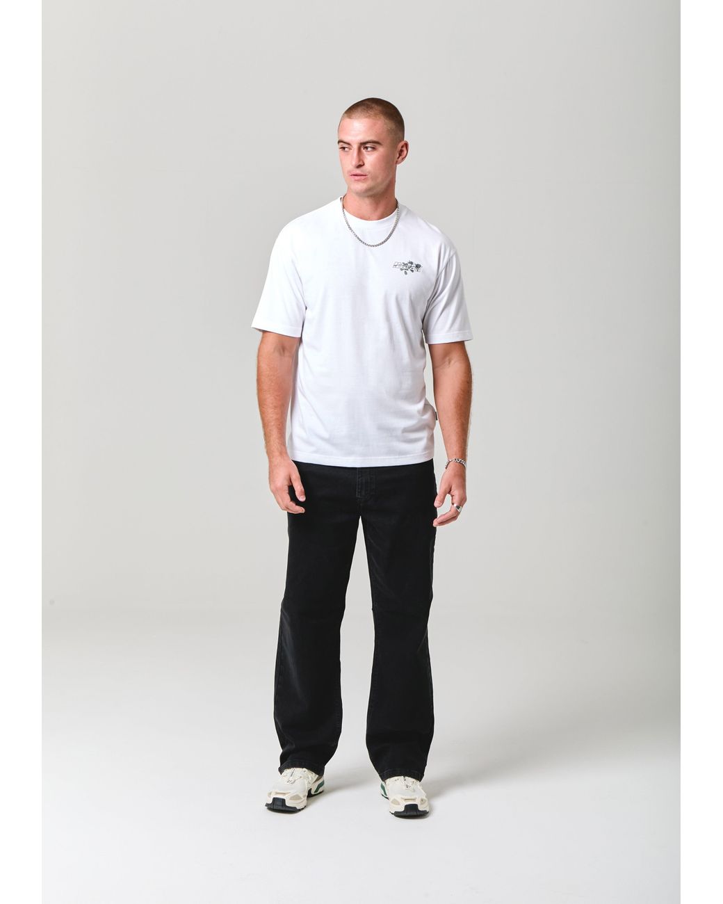 Nicce London White Essence T-Shirt for men