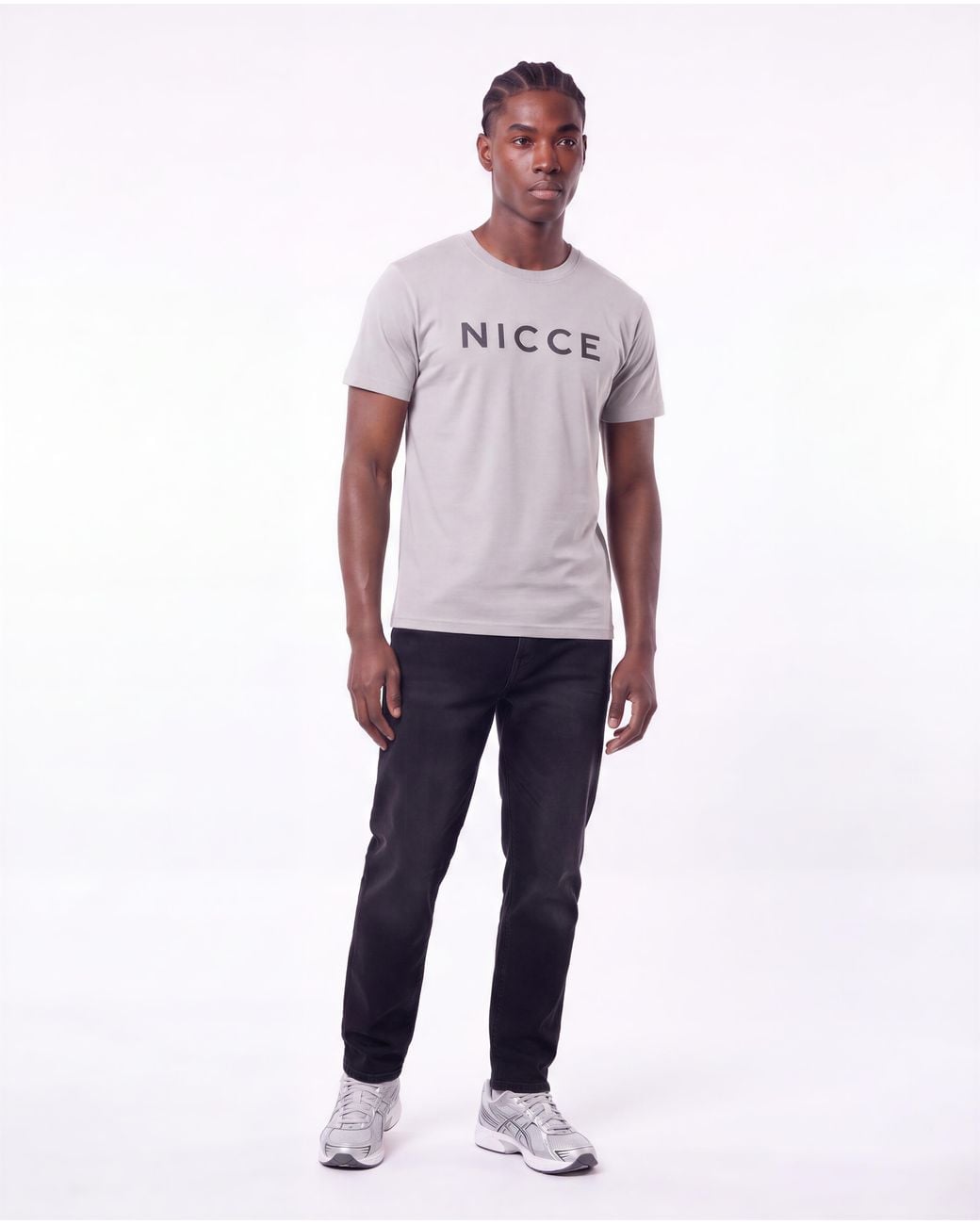 Nicce London White Denno T-Shirt for men